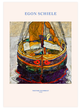 Egon Schiele Triestiner Fischerboot - Art Print